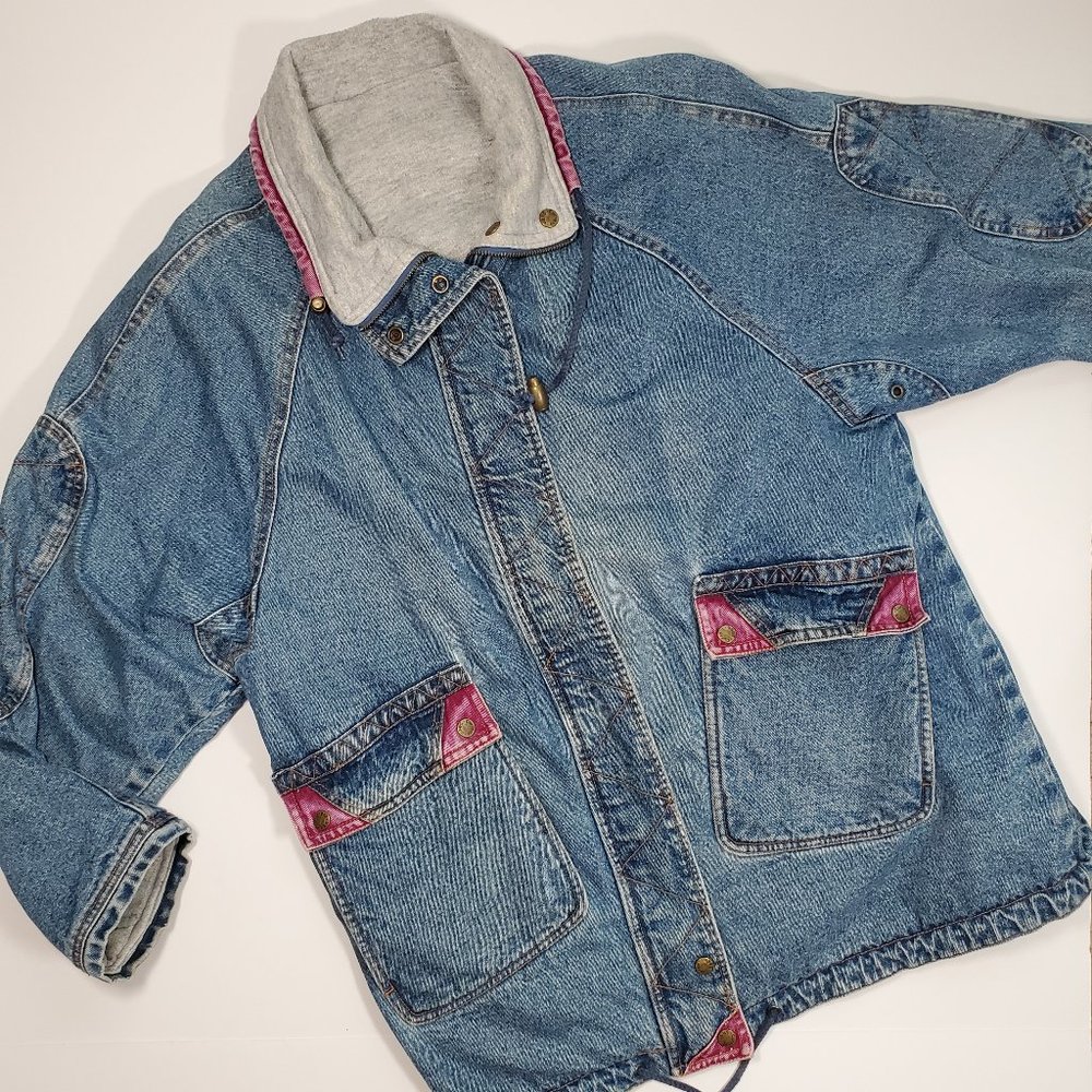 Reversable Denim Coat.